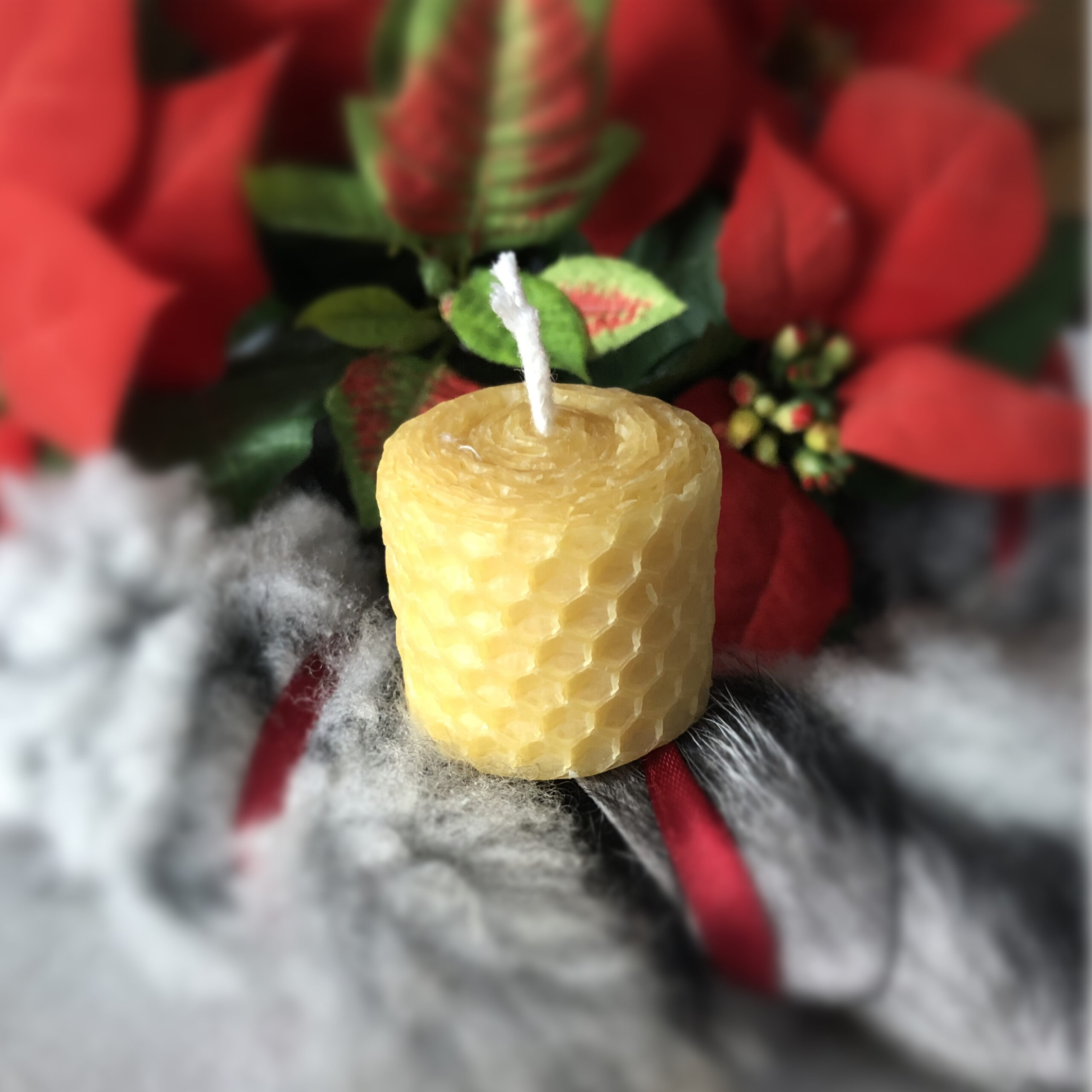 Värmeljus av bivax - Bild 2